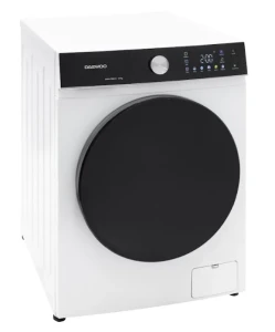 Masina de spalat rufe daewoo dwd-cs9014,  9 kg / 1400rpm, 60cm, clasa a, motor inverter, display, panou negru + usa dubla neagra, 16 program, alb Thumbnail 5