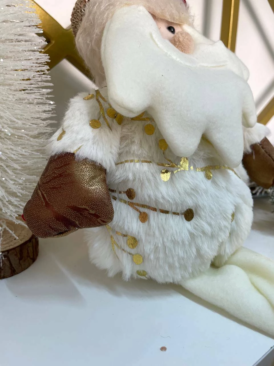 Jucarie decorativa mos craciun – 42 cm / новогодняя игрушка – дед мороз 42 см (cp-24-084) 3