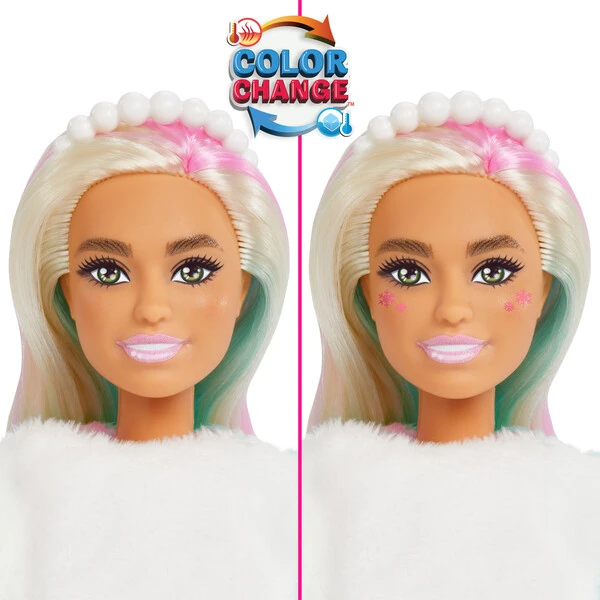 Păpușa barbie cutie reveal "calendarul advent de iarnă" 5