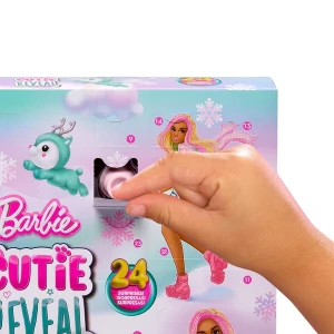 Păpușa barbie cutie reveal "calendarul advent de iarnă" Thumbnail 2