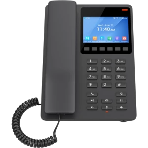Telefon IP Grandstream GHP631W, Negru