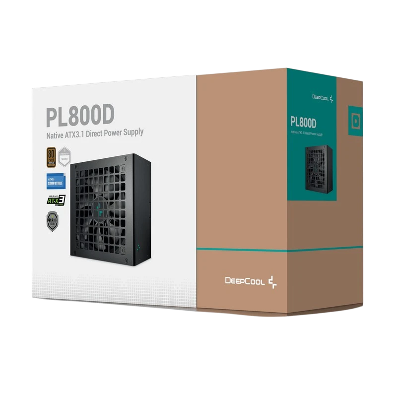 Блок питания для компьютеров deepcool pl800d, 800вт, atx, немодульный 7