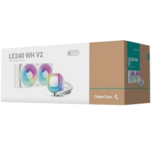 Кулер для процессора deepcool le240 wh v2 Thumbnail 6