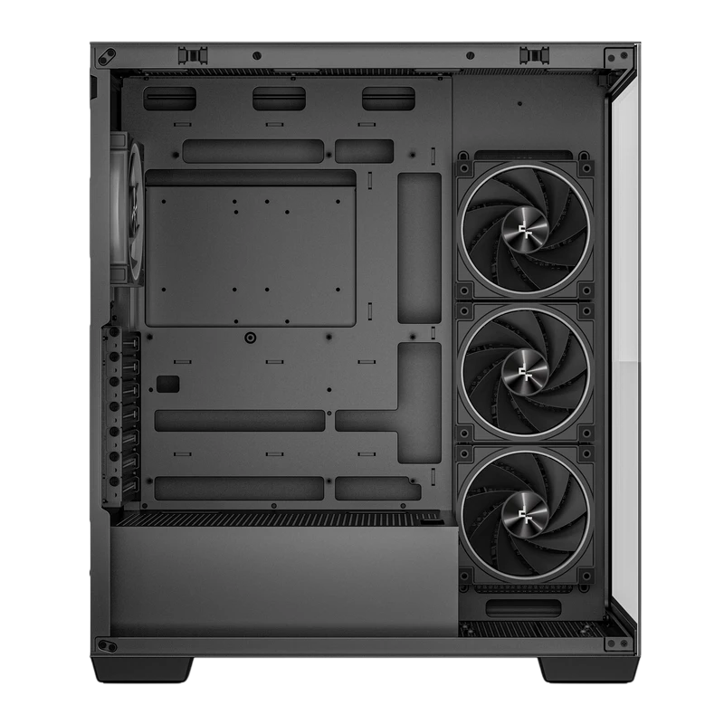 Carcasă pc deepcool cg580 4f v2, midi-tower, fără psu, negru 9