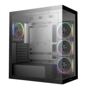 Carcasă pc deepcool cg580 4f v2, midi-tower, fără psu, negru Thumbnail 14