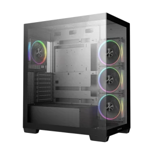 Компьютерный корпус Deepcool CG580 4F V2, Midi-Tower, Без блока питания, Чёрный