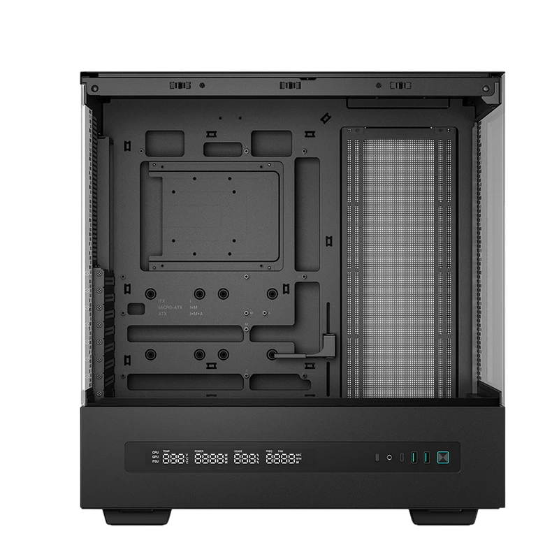 Carcasă pc deepcool ch690 digital, midi-tower, fără psu, negru 14