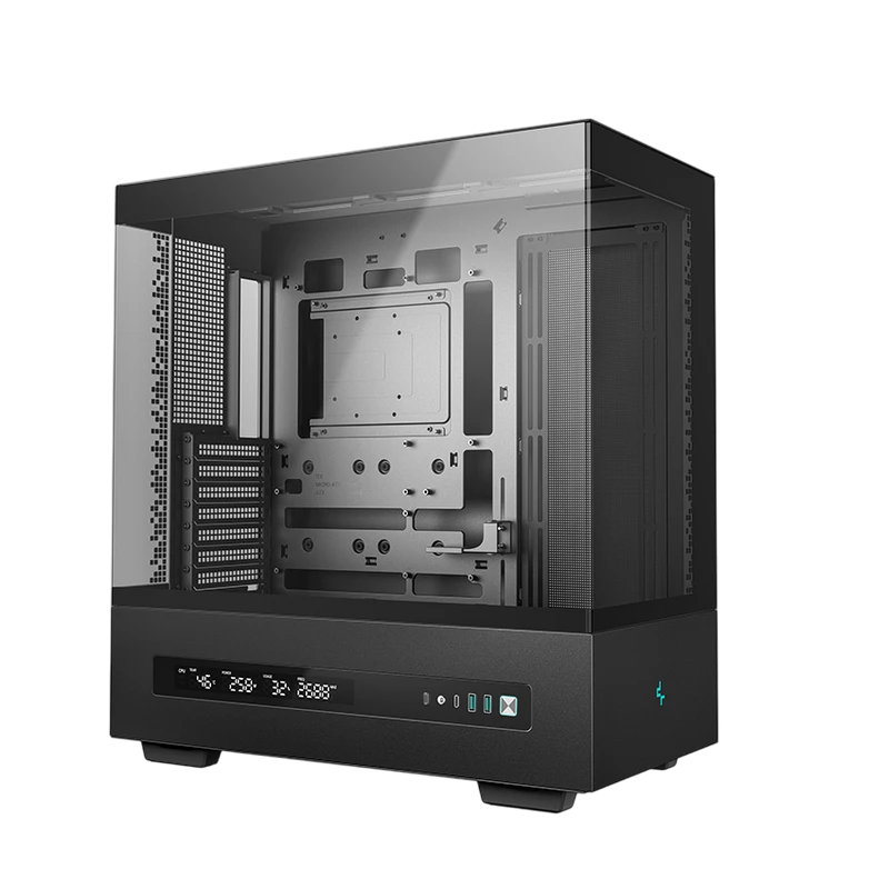 Carcasă pc deepcool ch690 digital, midi-tower, fără psu, negru 13