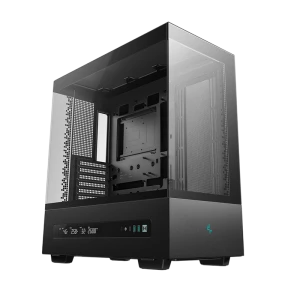 Компьютерный корпус Deepcool CH690 Digital, Midi-Tower, Без блока питания, Чёрный