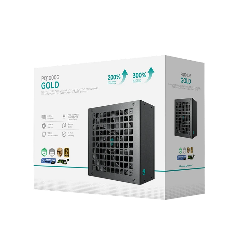 Sursă alimentare pc deepcool gamerstorm pq1000g, 1000w, atx, complet modular 7