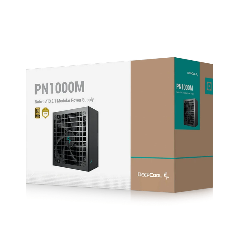 Блок питания для компьютеров deepcool pn1000m, 1000вт, atx, полностью модульный 3
