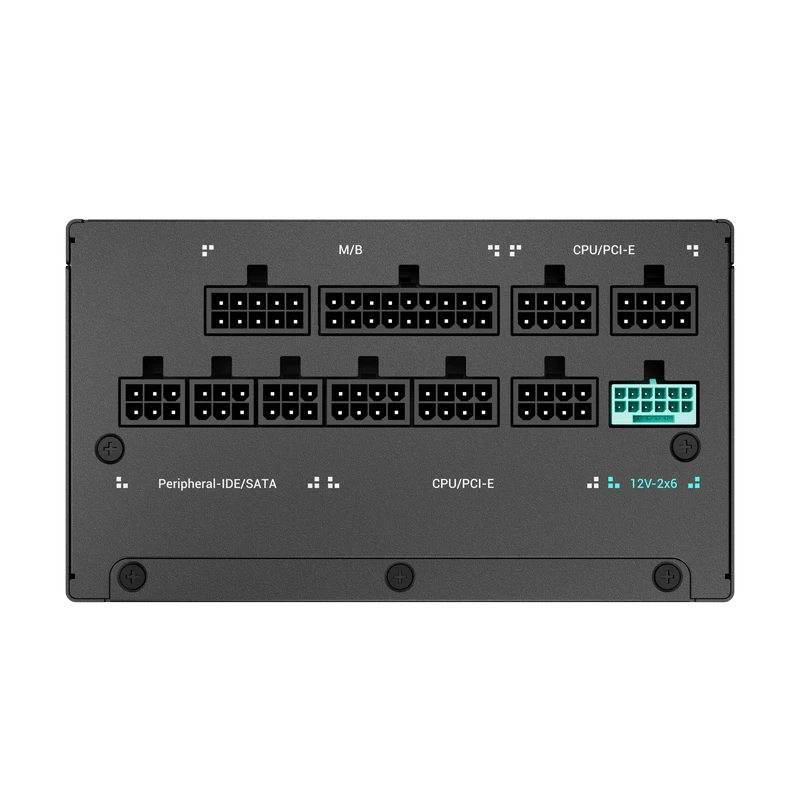 Блок питания для компьютеров deepcool pn1000m, 1000вт, atx, полностью модульный 6