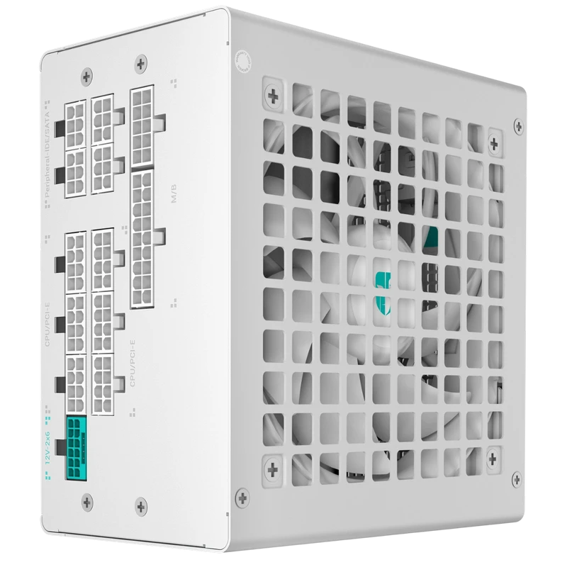 Блок питания для компьютеров deepcool gamerstorm pq1200g wh, 1200вт, atx, полностью модульный 8