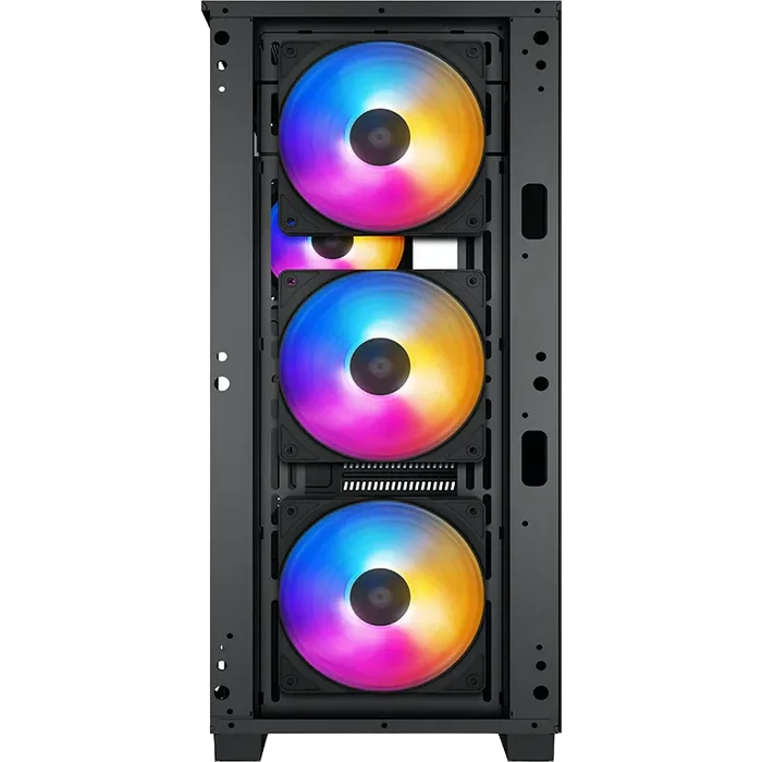 Компьютерный корпус deepcool matrexx 50 mesh 4fs, midi-tower, atx ps2 , чёрный 28