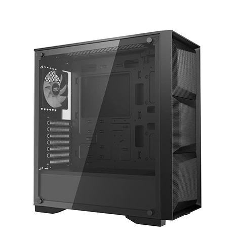 Компьютерный корпус deepcool matrexx 50 mesh 4fs, midi-tower, atx ps2 , чёрный 22