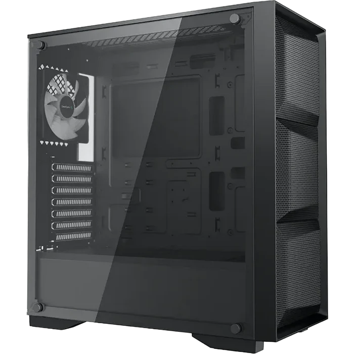 Компьютерный корпус deepcool matrexx 50 mesh 4fs, midi-tower, atx ps2 , чёрный 11