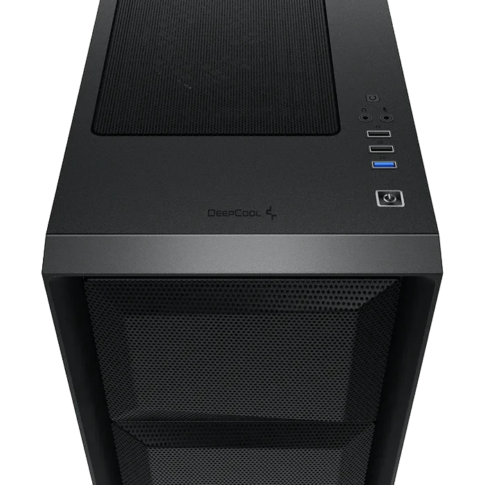 Компьютерный корпус deepcool matrexx 50 mesh 4fs, midi-tower, atx ps2 , чёрный 23
