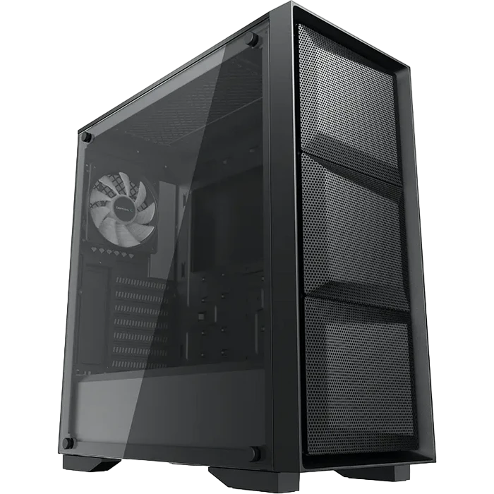 Компьютерный корпус deepcool matrexx 50 mesh 4fs, midi-tower, atx ps2 , чёрный 27