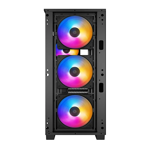 Компьютерный корпус deepcool matrexx 50 mesh 4fs, midi-tower, atx ps2 , чёрный 24
