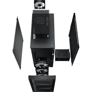 Компьютерный корпус deepcool matrexx 50 mesh 4fs, midi-tower, atx ps2 , чёрный Thumbnail 21