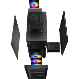 Компьютерный корпус deepcool matrexx 50 mesh 4fs, midi-tower, atx ps2 , чёрный Thumbnail 18