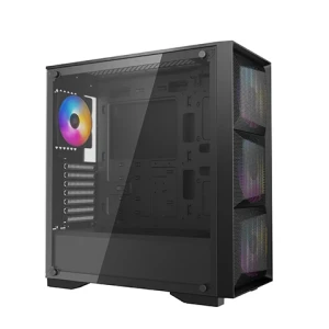 Компьютерный корпус deepcool matrexx 50 mesh 4fs, midi-tower, atx ps2 , чёрный Thumbnail 7