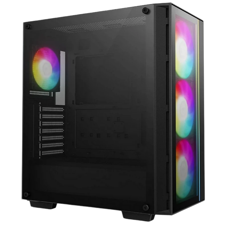 Carcasă pc deepcool matrexx 55 v4 , midi-tower, fără psu, negru 9