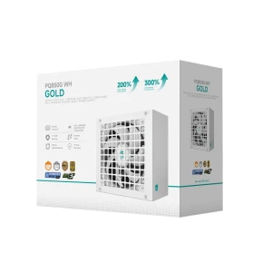 Блок питания для компьютеров deepcool gamerstorm pq850g wh, 850вт, atx, полностью модульный Thumbnail 6