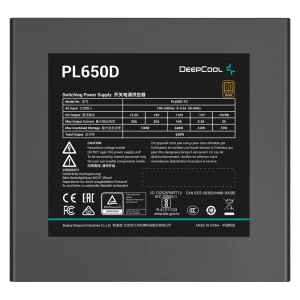Блок питания для компьютеров deepcool pl650d, 650вт, atx, немодульный Thumbnail 8