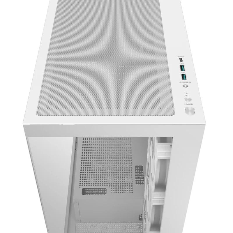 Carcasă pc deepcool cg580 4f v2, midi-tower, fără psu, alb 9