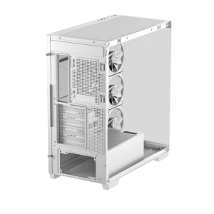 Carcasă pc deepcool cg580 4f v2, midi-tower, fără psu, alb Thumbnail 2