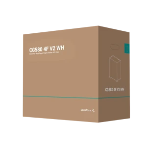 Carcasă pc deepcool cg580 4f v2, midi-tower, fără psu, alb Thumbnail 6
