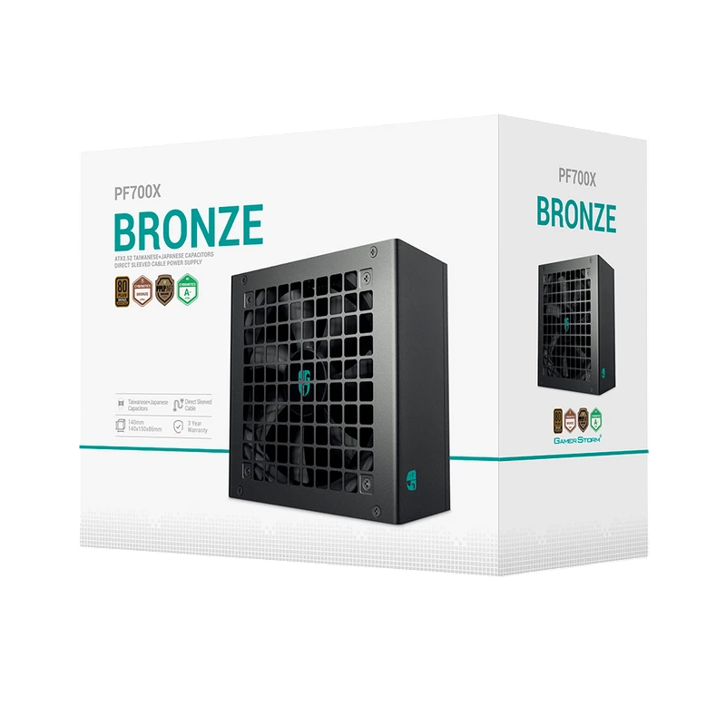 Sursă alimentare pc deepcool gamerstorm pf700x, 700w, atx, nemodular 4