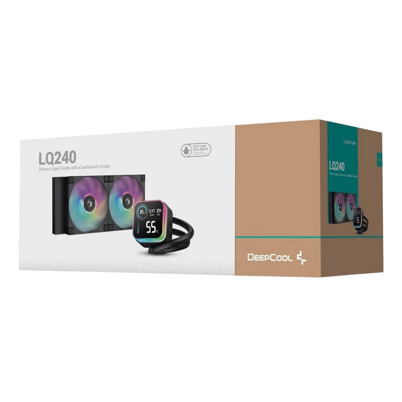 Кулер для процессора deepcool lq240 argb 4