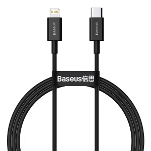 Cable type-c - lightning, pd 20w, 1m, baseus superior black  catlys-a01 Thumbnail 4