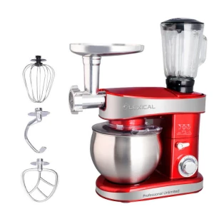 МНОГОФУНКЦИОНАЛЬНЫЙ КУХОННЫЙ КОМБАЙН 3 В 1 LEXICAL 1200W (LMB-1805)