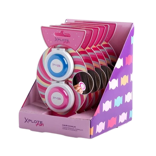 Creta colorată de păr xplote fun "bomboana dulce" 3
