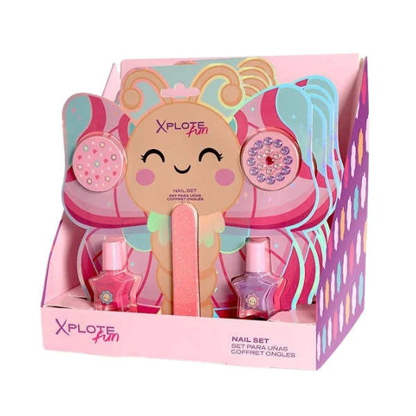 Set de unghii xplote fun „fluture fericit” 3