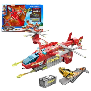 Set de joacă "Elicopter de vânătoare", cu sunet, roșu