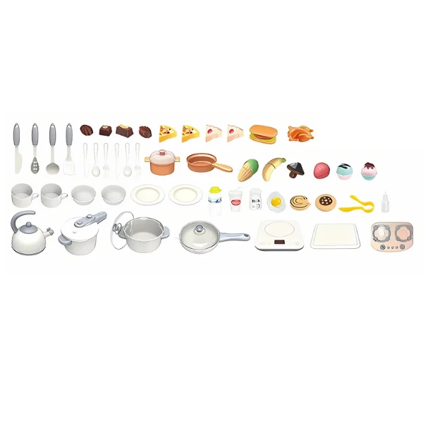 Set de joacă "bucătărie pentru copii", gri 4