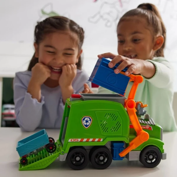 Camion de reciclare cu figurina, seria "patrula cățelușilor" 7