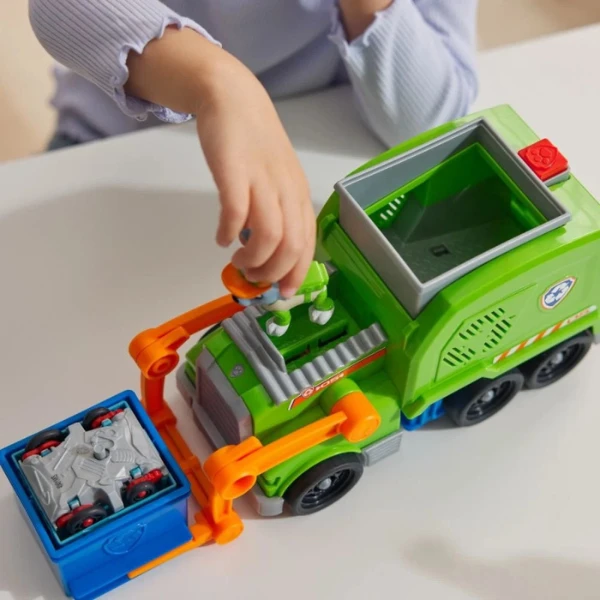 Camion de reciclare cu figurina, seria "patrula cățelușilor" 9