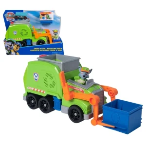 Camion de reciclare cu figurina, seria "patrula cățelușilor"