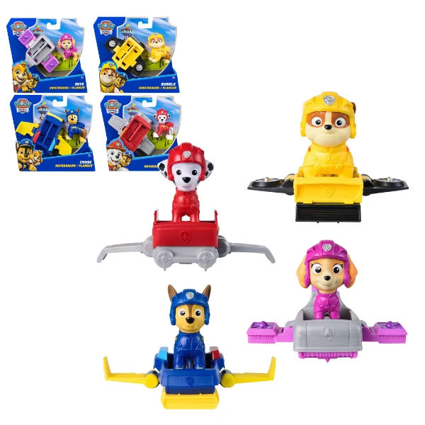 Figurine cu hoverboard, seria patrula cățelușilor (as.) 2