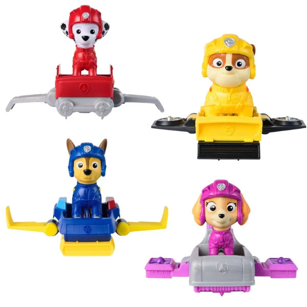 Figurine cu hoverboard, seria patrula cățelușilor (as.) 3