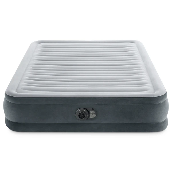 Intex pat gonflabil “velur comfort-plush” 137x191x33 cm cu pompă încorporată 220v, până la 272 kg 5