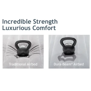 Intex pat gonflabil “velur comfort-plush” 137x191x33 cm cu pompă încorporată 220v, până la 272 kg Thumbnail 11