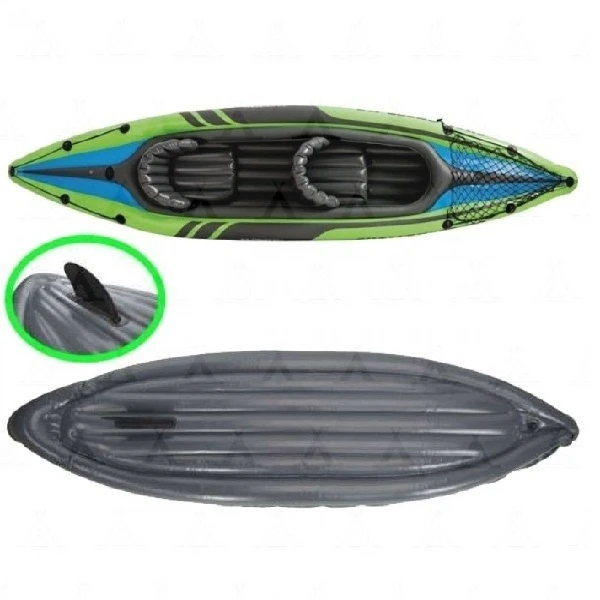 Intex caiac gonflabil “challenger k2” cu vâsle și pompă, 351x76x38 cm, până la 180 kg 2
