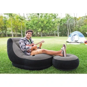Intex velur ultra lounge (chair &amp; ottoman) 99x130x76cm / 64x28cm Thumbnail 3