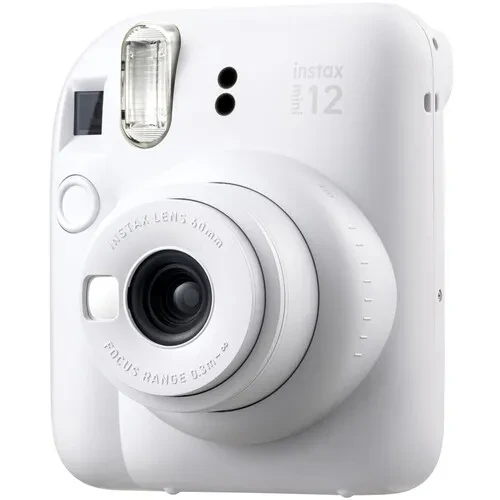 Фотоаппарат моментальной печати fujifilm instax mini 12 clay white 3